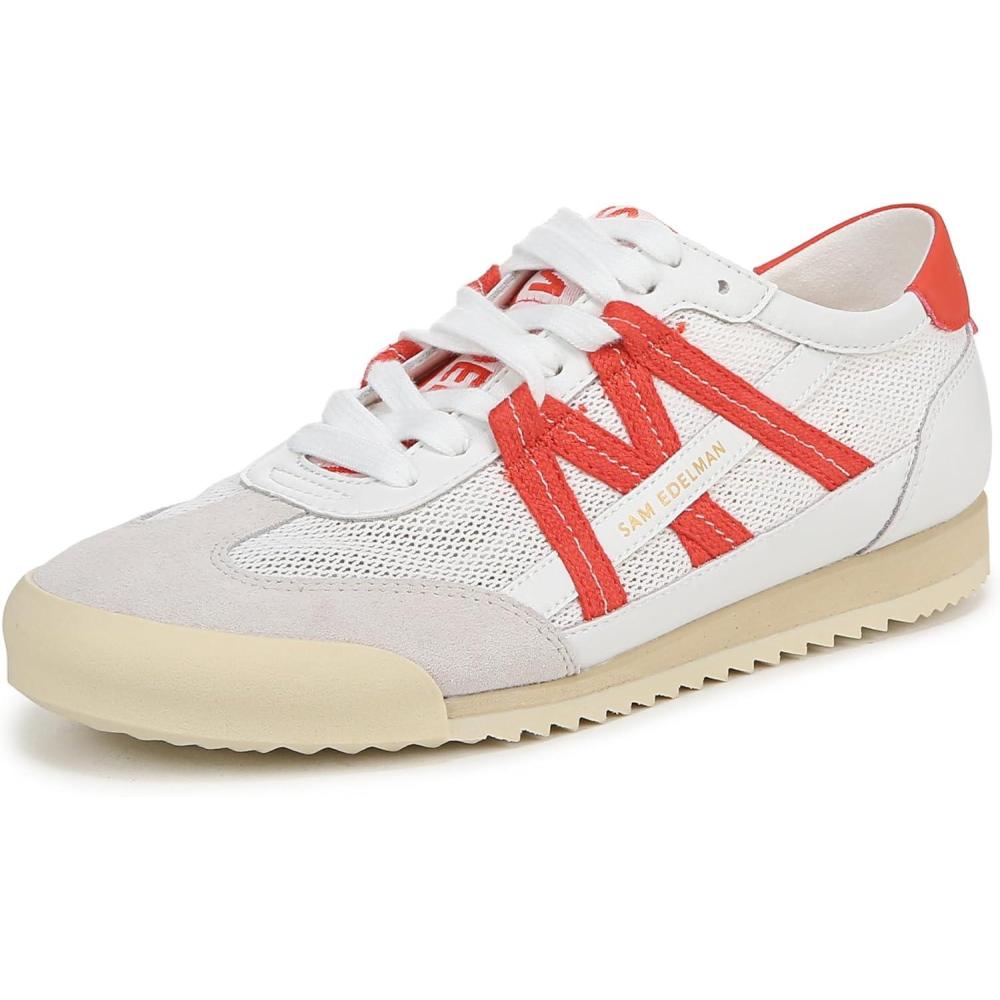 imageSam Edelman Womens Irma SneakerWhitePersimmon