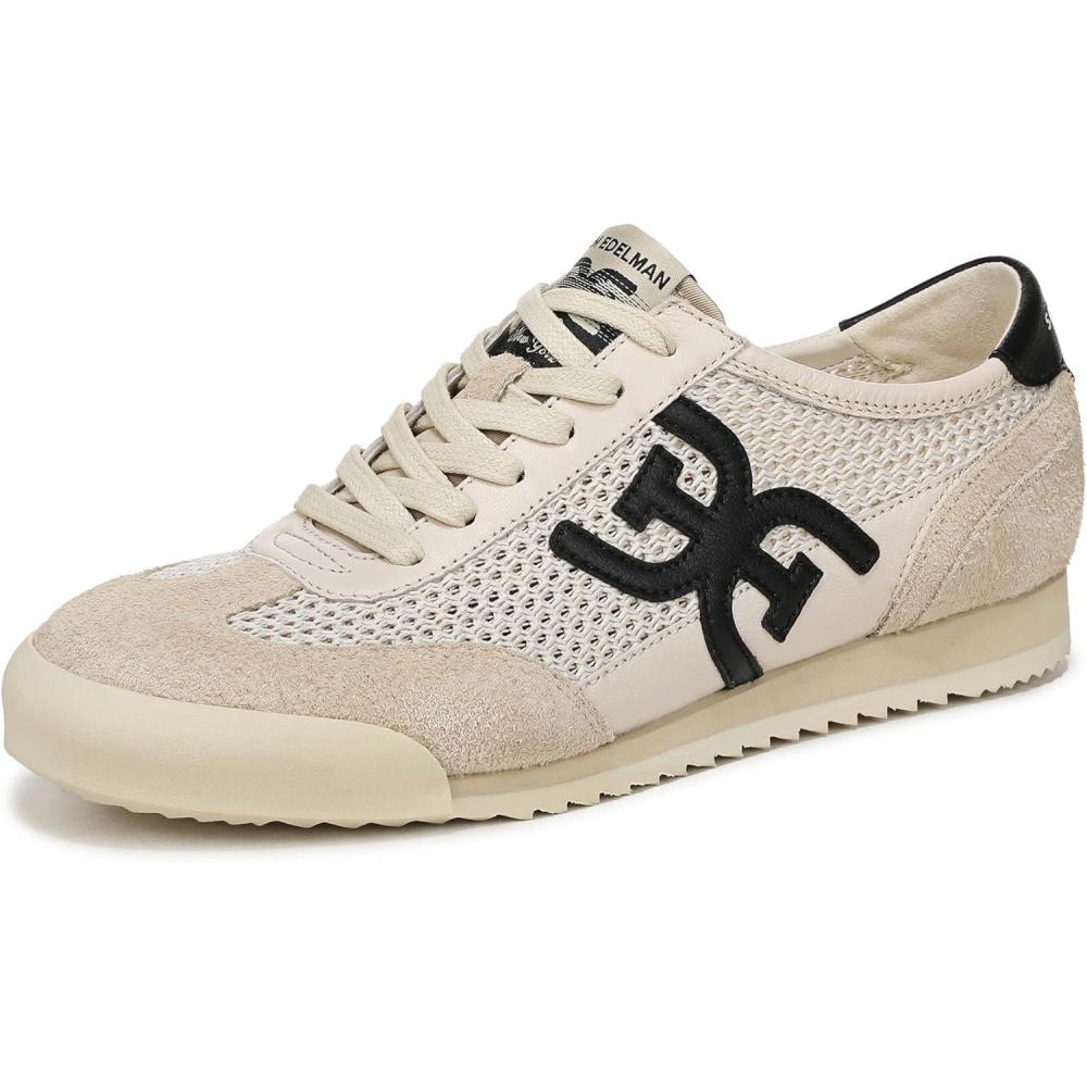 imageSam Edelman Womens Ivey SneakerNew EcruBlack Mesh
