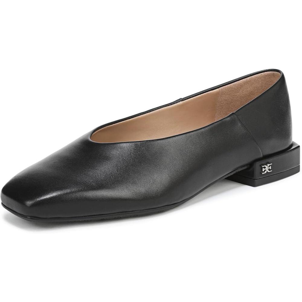 imageSam Edelman Womens Kasey Ballet FlatBlack Leather