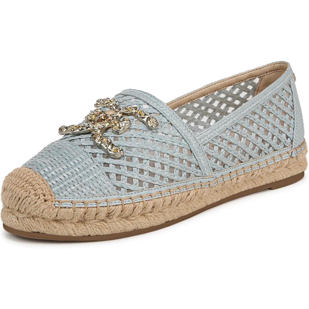 imageSam Edelman Womens Khiara EspadrilleLight Robin Egg Blue