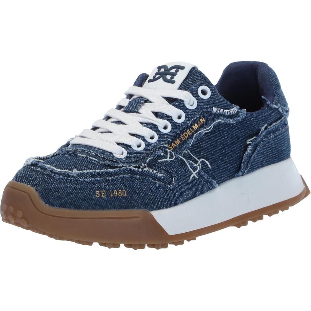 imageSam Edelman Womens Layla SneakerBlue Multi Fray