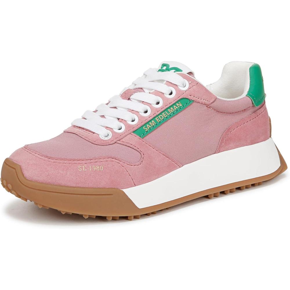 imageSam Edelman Womens Layla SneakerBubblegum PinkGreen Garden