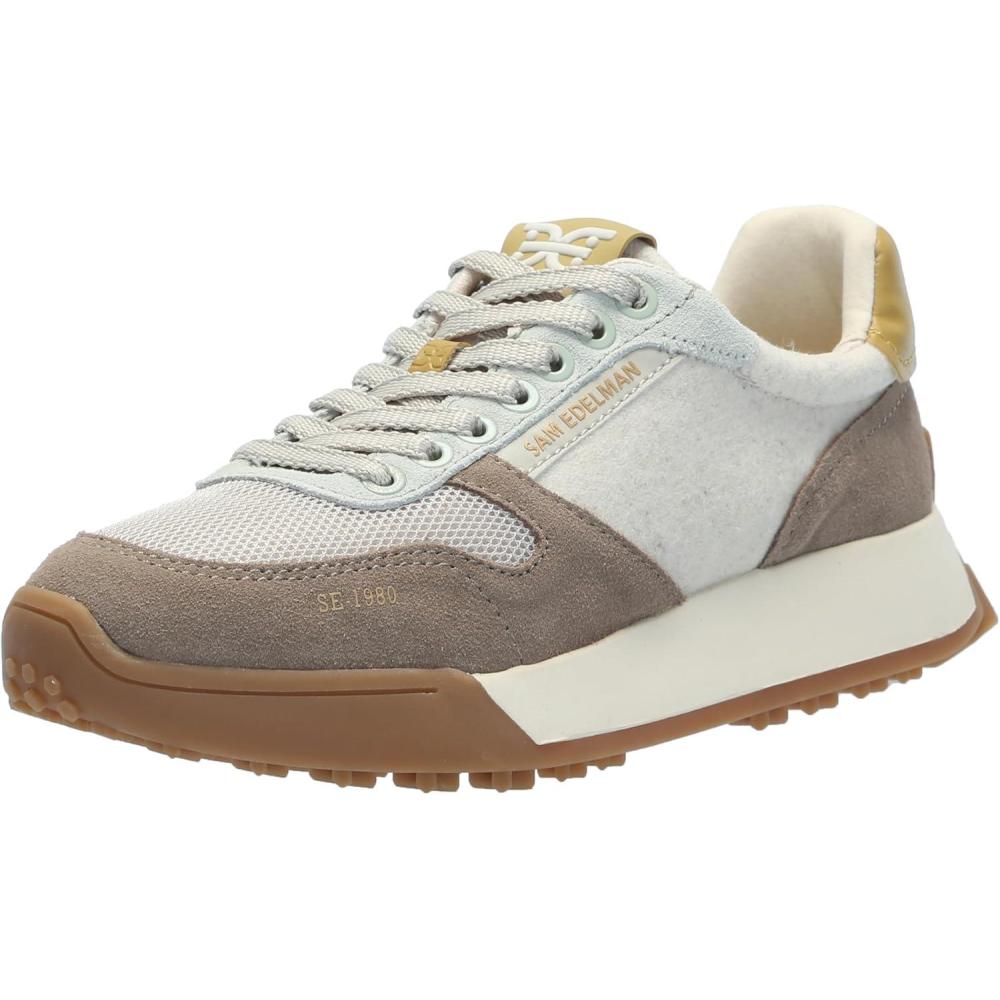 imageSam Edelman Womens Layla SneakerIvoryStoneWashed Yellow