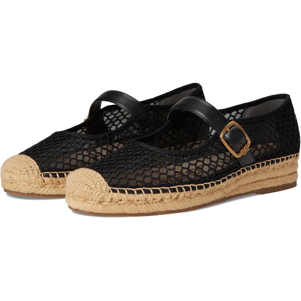 imageSam Edelman Womens Mackie Mary Jane FlatBlack Net Mesh