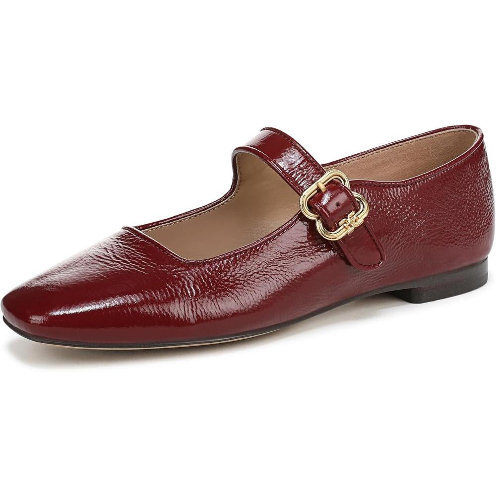 imageSam Edelman Womens Michaela Mary Jane FlatFrench Merlot