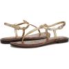 imageSam Edelman Womens Gigi Flat SandalAmber Gold