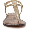 imageSam Edelman Womens Gigi Flat SandalAmber Gold