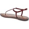 imageSam Edelman Womens Gigi Flat SandalFrench Merlot