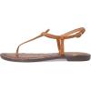 imageSam Edelman Womens Gigi Flat SandalFrontrbrwn