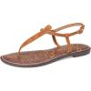 imageSam Edelman Womens Gigi Flat SandalFrontrbrwn