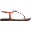 imageSam Edelman Womens Gigi Flat SandalOrange Sunrise