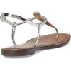 imageSam Edelman Womens Gigi Flat SandalSoft Silver