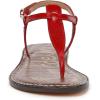 imageSam Edelman Womens Gigi Flat SandalSummer Red