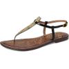 imageSam Edelman Womens Gigi Flat SandalWheat Multi