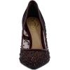 imageSam Edelman Womens Hazel Mesh PumpFrench Burgundy Glitz