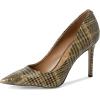 imageSam Edelman Womens Hazel Pump Khaki Plaid Multi 6