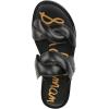 imageSam Edelman Womens Hellen Flat SandalBlack Leather