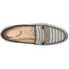imageSam Edelman Womens Loraine LoaferBlackNatural Striped Linen