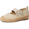 imageSam Edelman Womens Maddy Mary Jane FlatIvoryNatural Lace