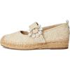 imageSam Edelman Womens Maddy Mary Jane FlatIvoryNatural Lace