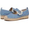imageSam Edelman Womens Maddy Mary Jane FlatRoyal Sky Blue Lace