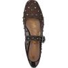 imageSam Edelman Womens Michaela Mary Jane FlatCaf Noir Glitz Mesh