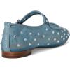 imageSam Edelman Womens Michaela Mary Jane FlatCoastal Blue Glitz Mesh