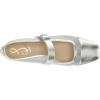 imageSam Edelman Womens Miranda Mary Jane FlatSoft Silver