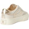 imageSam Edelman Womens Simone SneakerIvoryLily WhiteGold Leaf