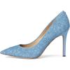 imageSam Edelman womens Hazel PumpRoyal Sky Blue Lace