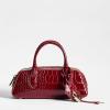 imageSam Edelman Nori Micro Bowler Satchel Bordeaux