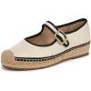 imageSam Edelman Womens Mackie Mary Jane FlatModern IvoryBlack