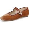 imageSam Edelman Womens Michaela Glow Mary Jane FlatHarvest Brown