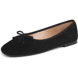 imageSam Edelman Womens Alie Ballet FlatBlack Suede