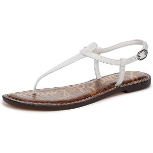 imageSam Edelman Womens Gigi Flat SandalBright White
