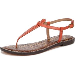 imageSam Edelman Womens Gigi Flat SandalOrange Sunrise