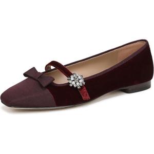imageSam Edelman Womens Madi Mary Jane FlatDeep Cabernet