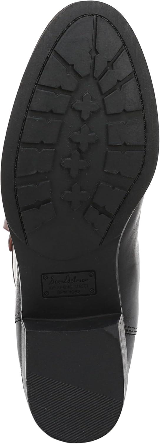 imageSam Edelman Womens Penny Classic Equestrian BootBlackStable Brown Wide Calf
