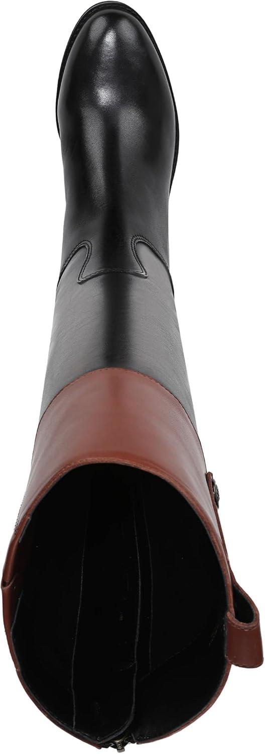 imageSam Edelman Womens Penny Classic Equestrian BootBlackStable Brown Wide Calf