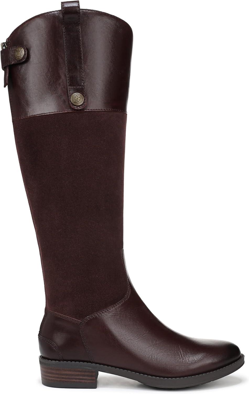 imageSam Edelman Womens Penny Classic Equestrian BootSpiced Pecan Wide Calf
