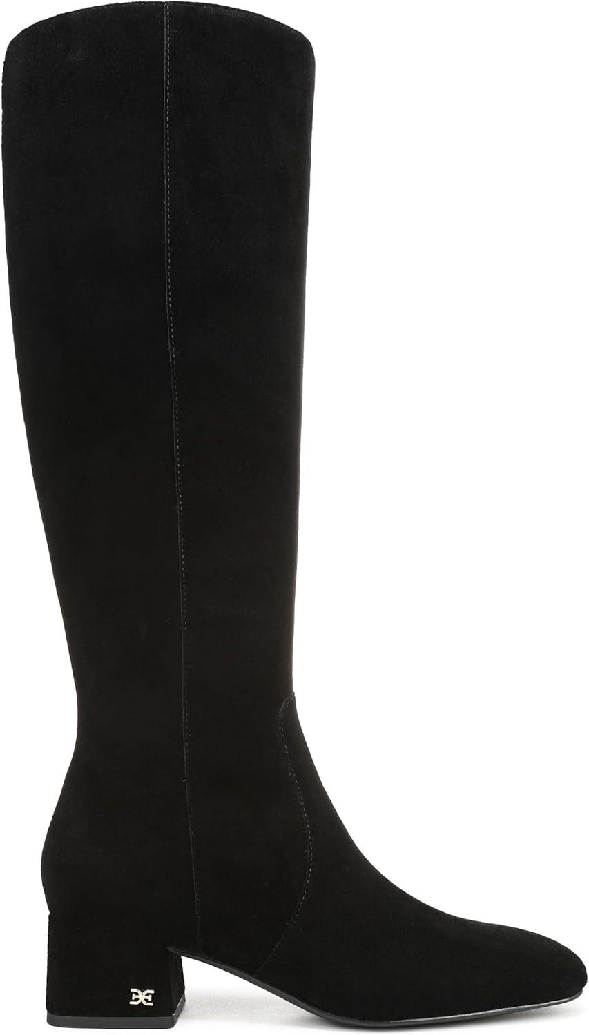 imageSam Edelman Womens Porter Knee High BootBlack Suede