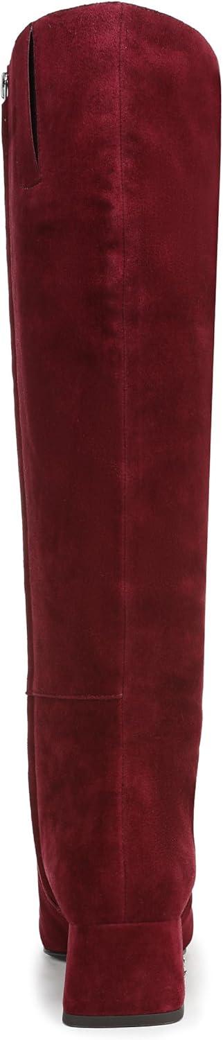 imageSam Edelman Womens Porter Knee High BootFrench Merlot Wide Calf
