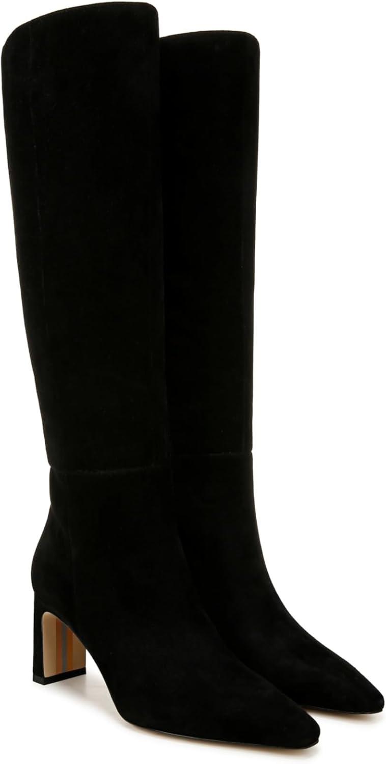 imageSam Edelman Womens Sylvia Knee High BootBlack Suede