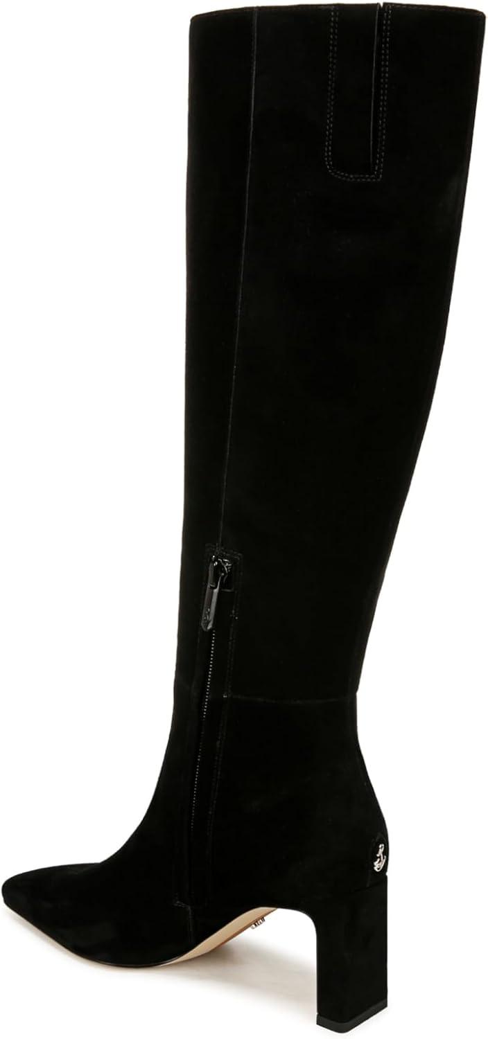 imageSam Edelman Womens Sylvia Knee High BootBlack Suede