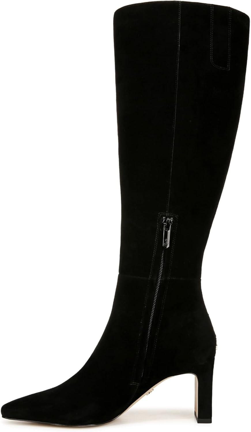 imageSam Edelman Womens Sylvia Knee High BootBlack Suede