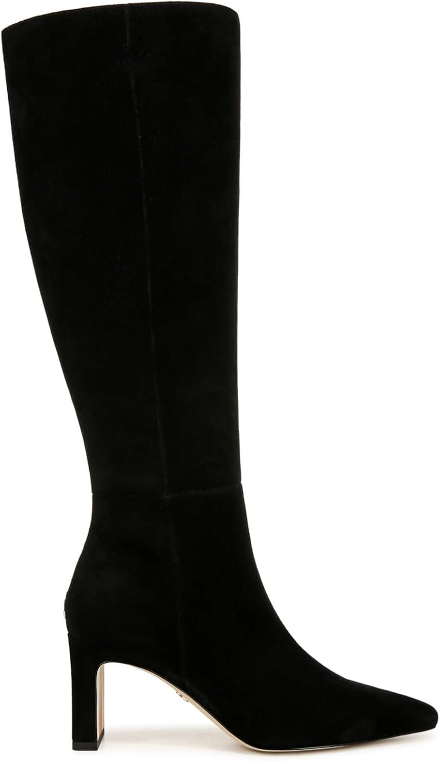 imageSam Edelman Womens Sylvia Knee High BootBlack Suede