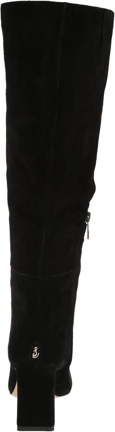 imageSam Edelman Womens Sylvia Knee High BootBlack Suede Athletic Calf