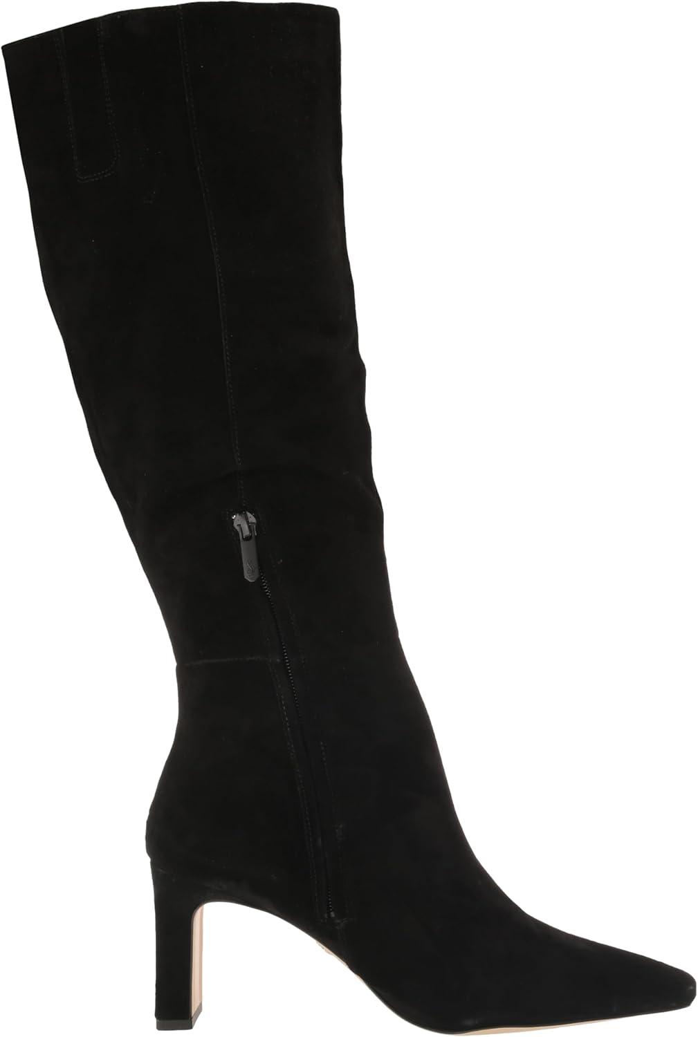 imageSam Edelman Womens Sylvia Knee High BootBlack Suede Athletic Calf