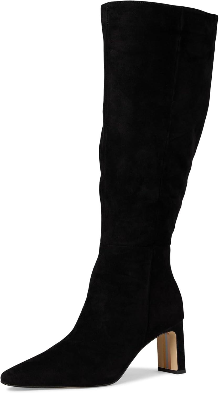 imageSam Edelman Womens Sylvia Knee High BootBlack Suede Wide Calf