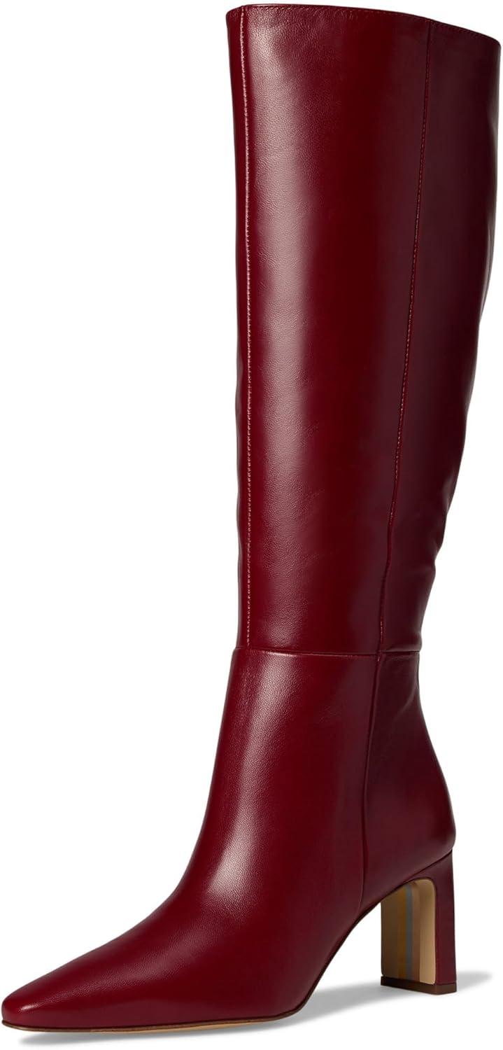 imageSam Edelman Womens Sylvia Knee High BootCabernet Red Wide Calf
